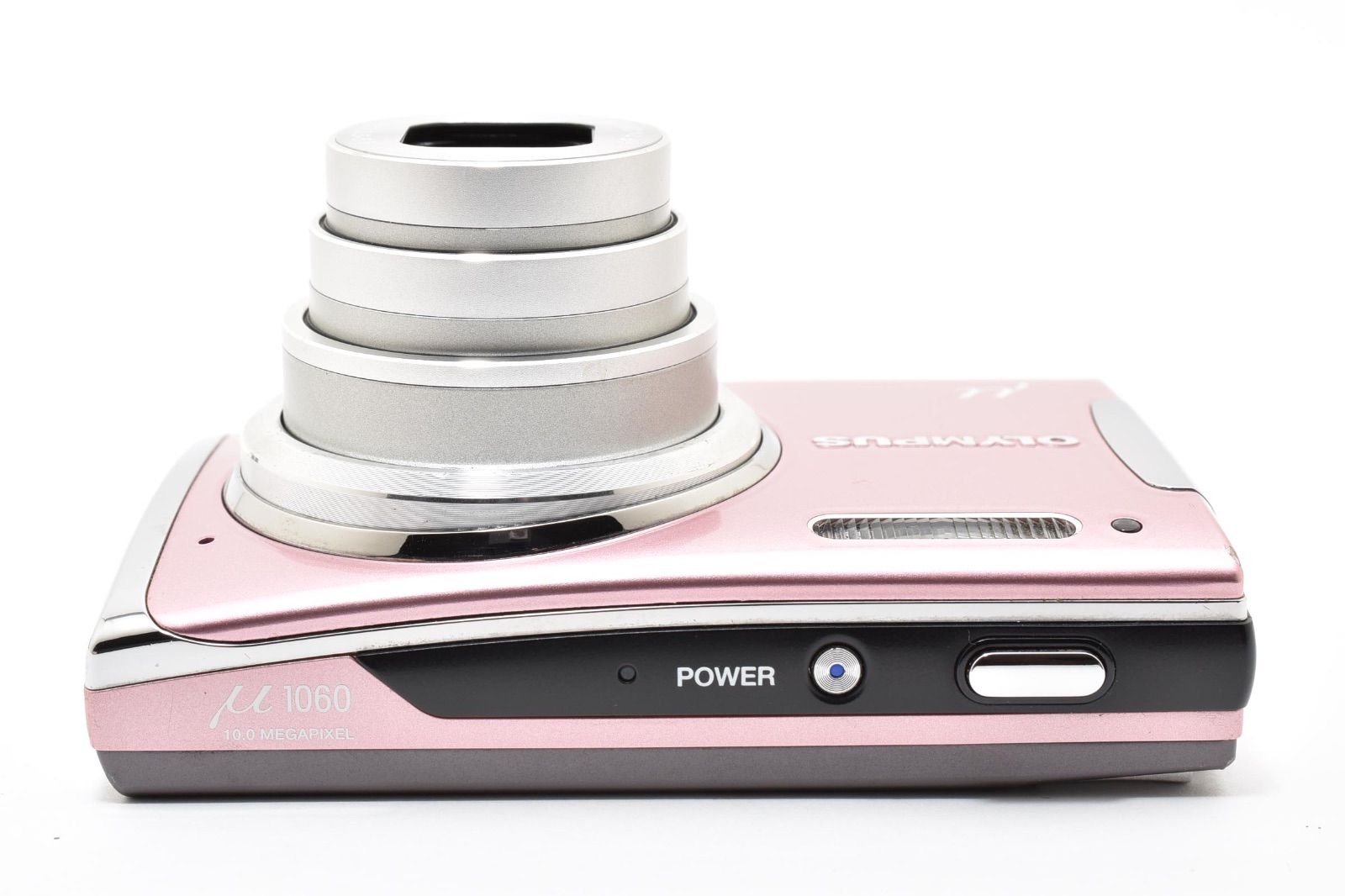 美品】オリンパス OLYMPUS μ 1060 ピンク コンパクトデジタルカメラ