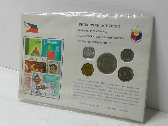 フィリピン 1975年 1967年 硬貨 セット メダルコレクション 2個