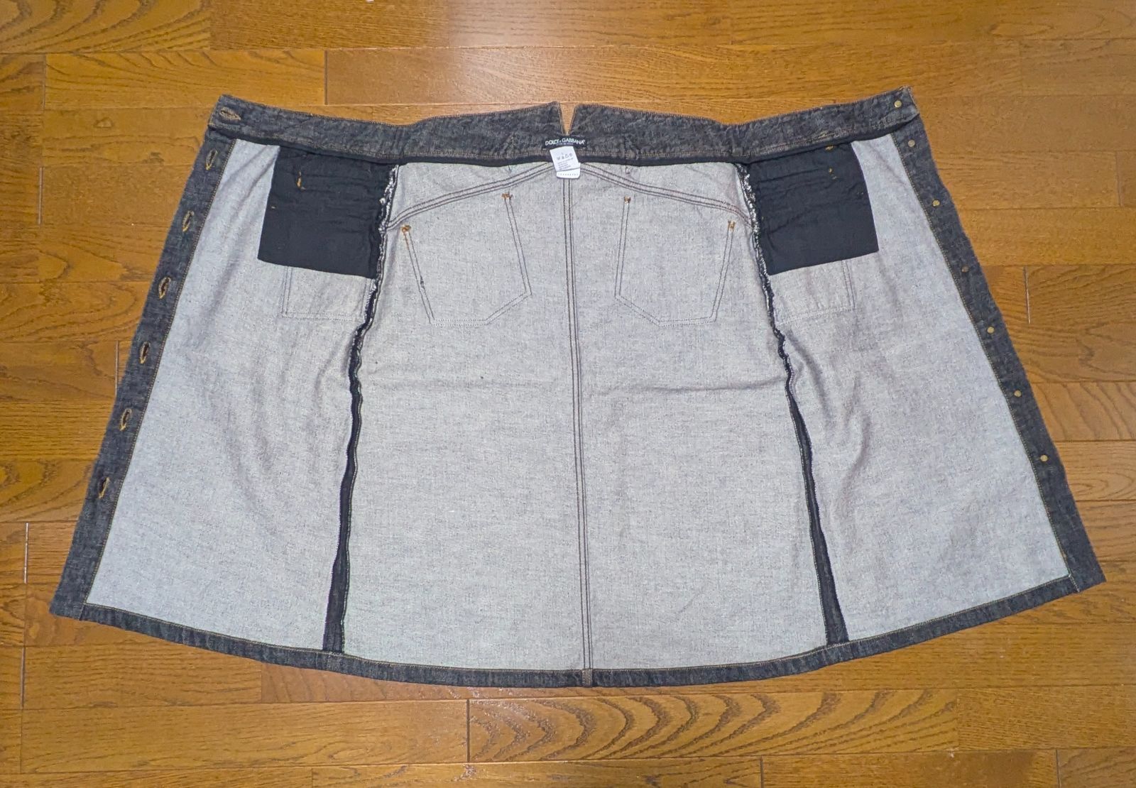 DOLCE&GABBANA ドルチェ＆ガッバーナ デニムスカート 44 L相当