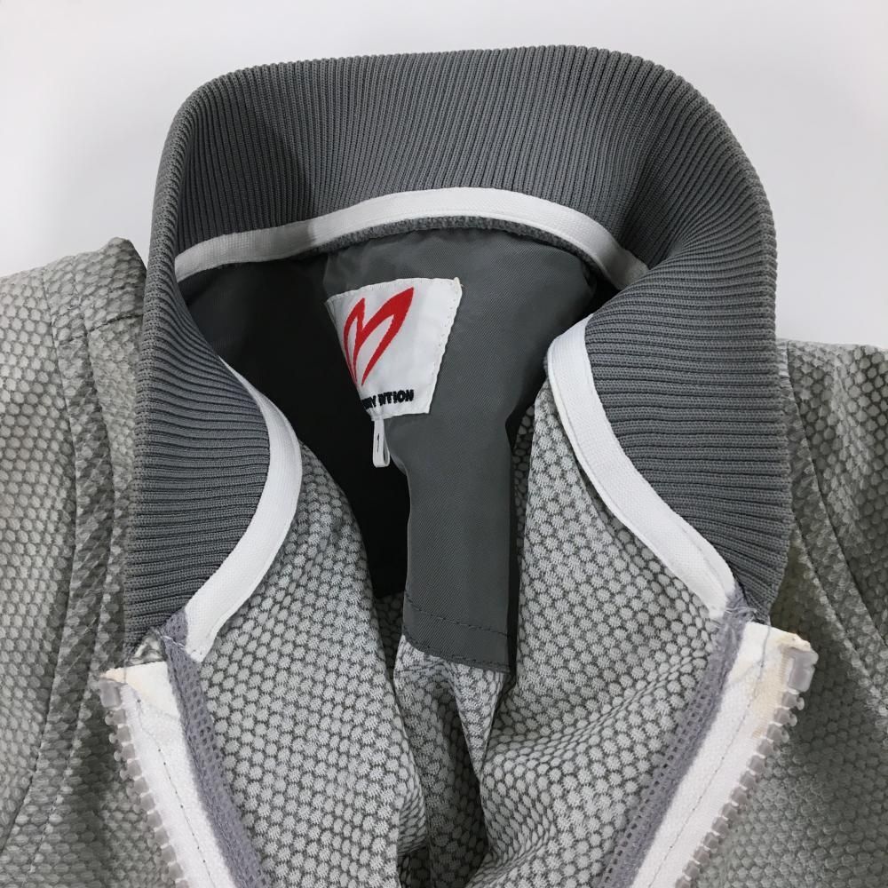 マスターバニー ジャケットブルゾン ライトグレー 総柄地模様