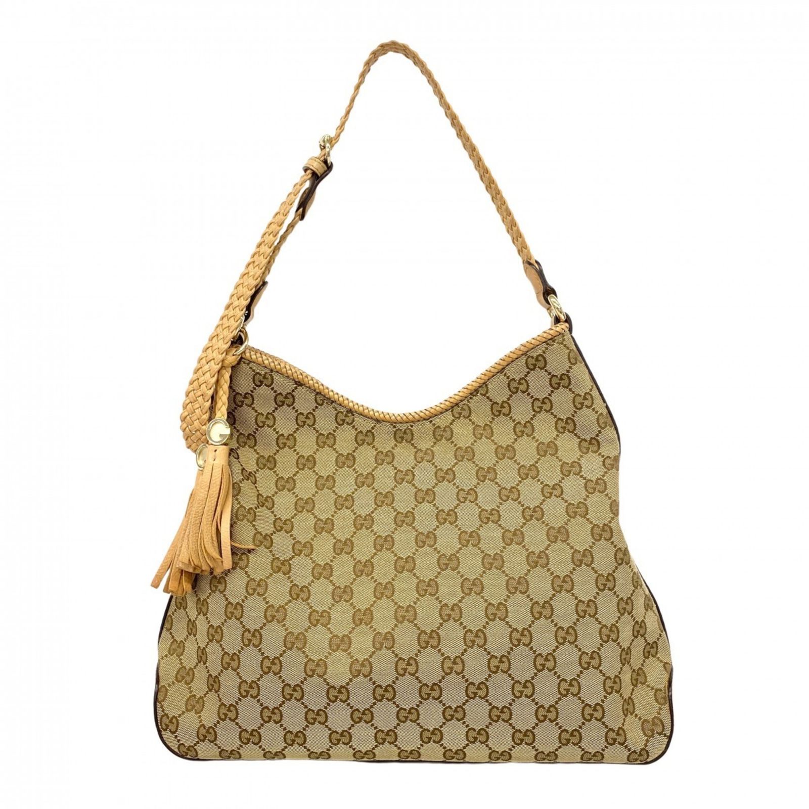 GUCCI GGパターン ハンドバッグ ブラウン GUCCI ダークブラウン GGパターン ハンドバッグ ダークブラウン GG