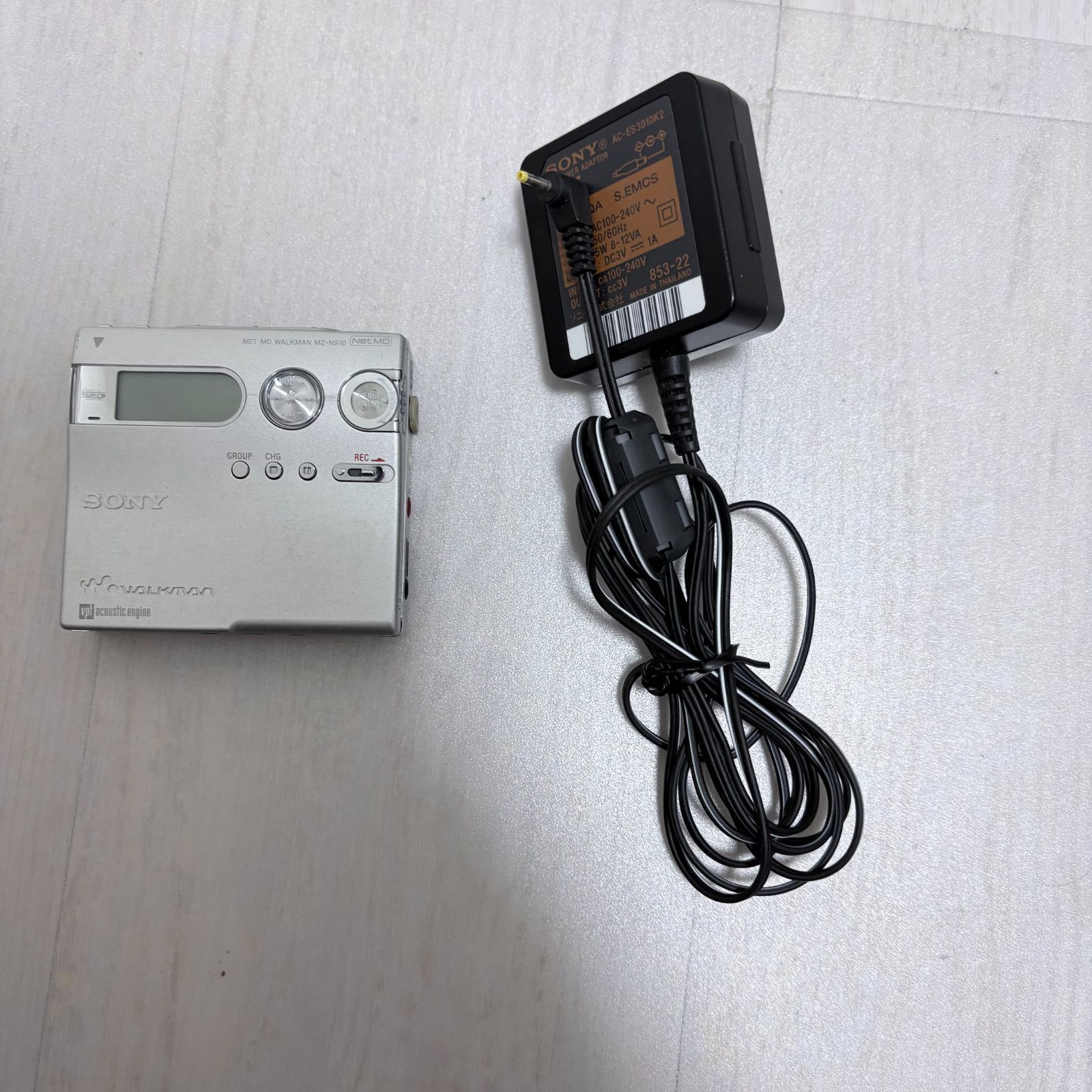 動作品 SONY MZ-N910 シルバー ソニー MDウォークマン レコーダー SONY MDレコーダー MZ-N910 シルバー - メルカリ