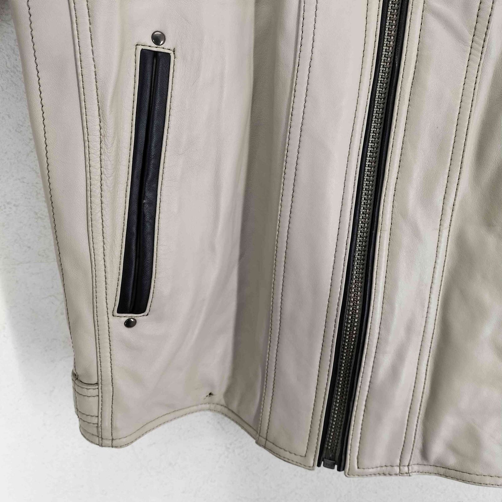 ジーステージ G-Stage lamb leather ラムレザー シングルライダース