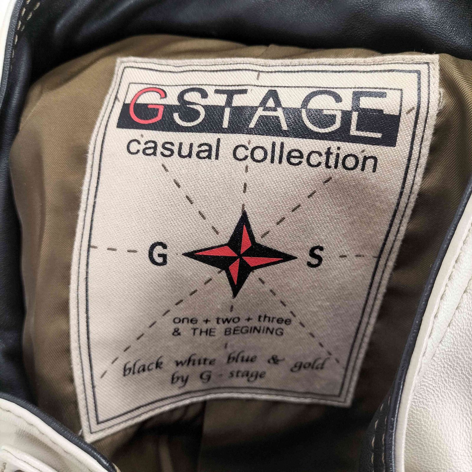 ジーステージ G-Stage lamb leather ラムレザー シングルライダース