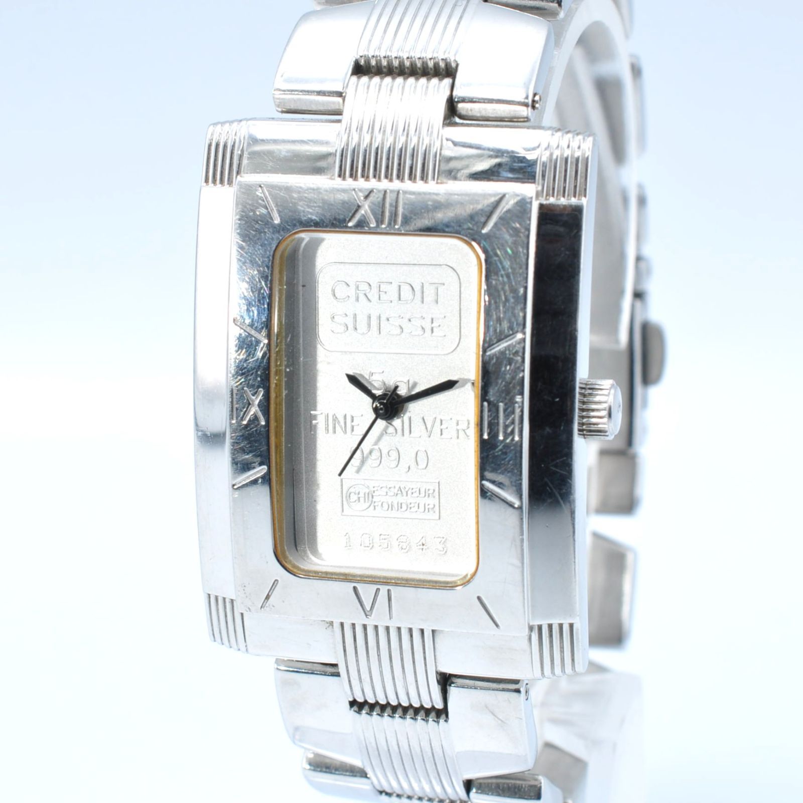 DORIS BLAISER ドリス・ブレイザー 純銀 インゴットウォッチ Watch