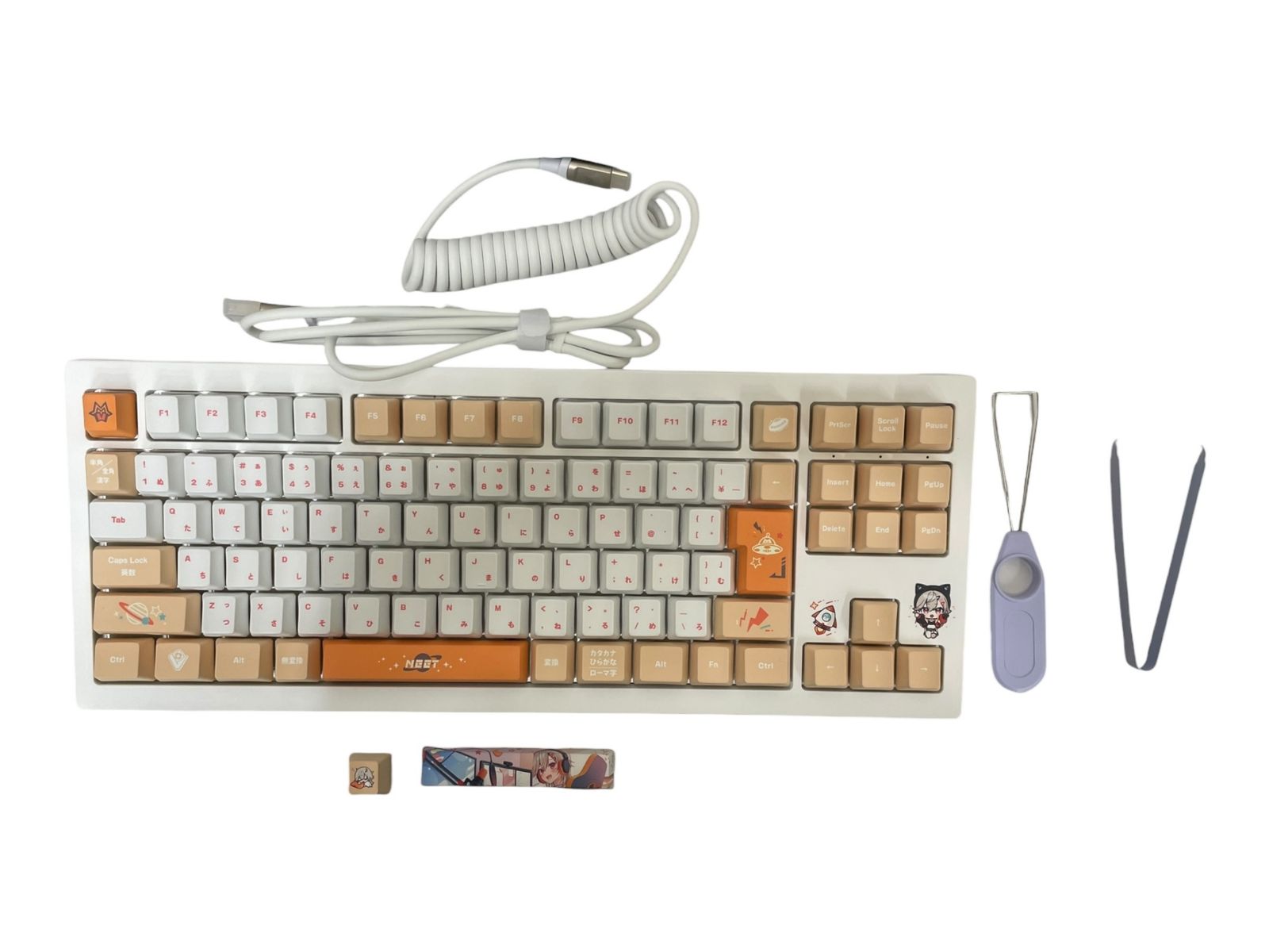 VSPO! GEAR (ぶいすぽっ!ぎあ) ゲーミングキーボード 小森めと