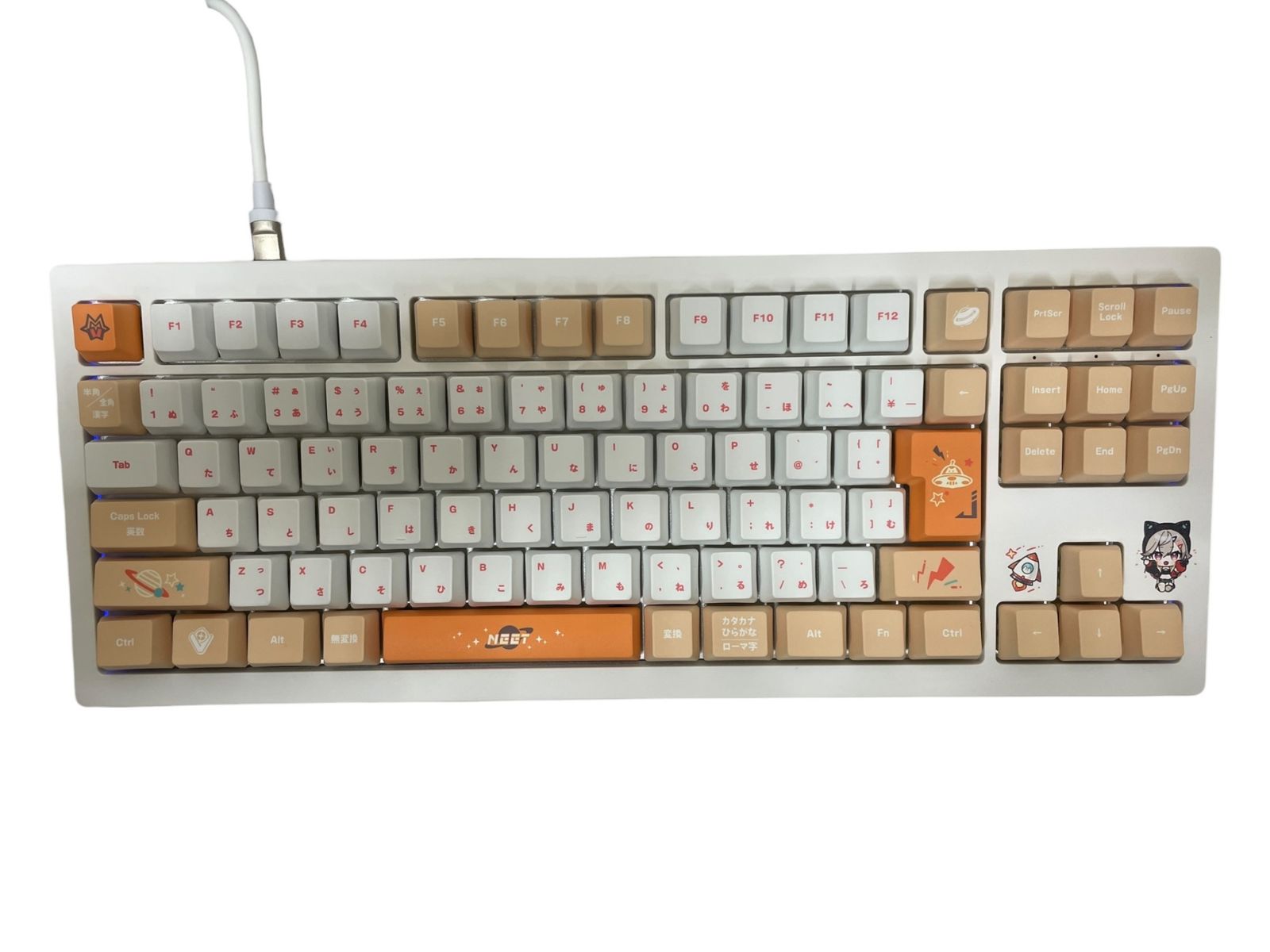 VSPO! GEAR (ぶいすぽっ!ぎあ) ゲーミングキーボード 小森めと