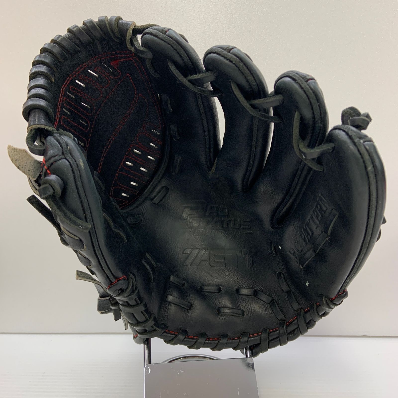 ZETT ゼットプロステイタス 投手　ピッチャー　軟式グローブ中古 ゼット ZETT プロステイタス 軟式 大人 一般 投手用 グローブ