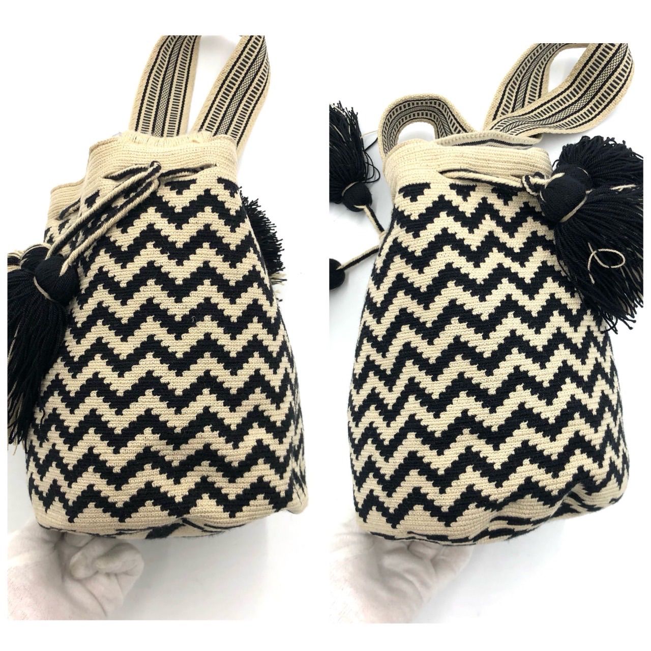 CHILA BAGS チラバッグス ワユーバッグ ショルダーバッグ 巾着 幾何学