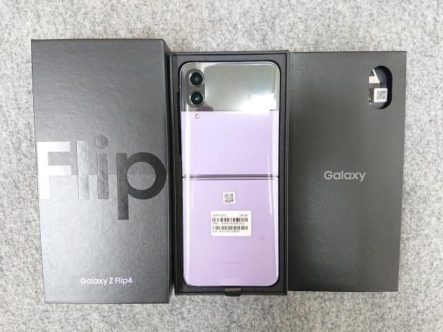 未使用品】 Galaxy Z Flip4 SM-F721C ボラパープル 128GB