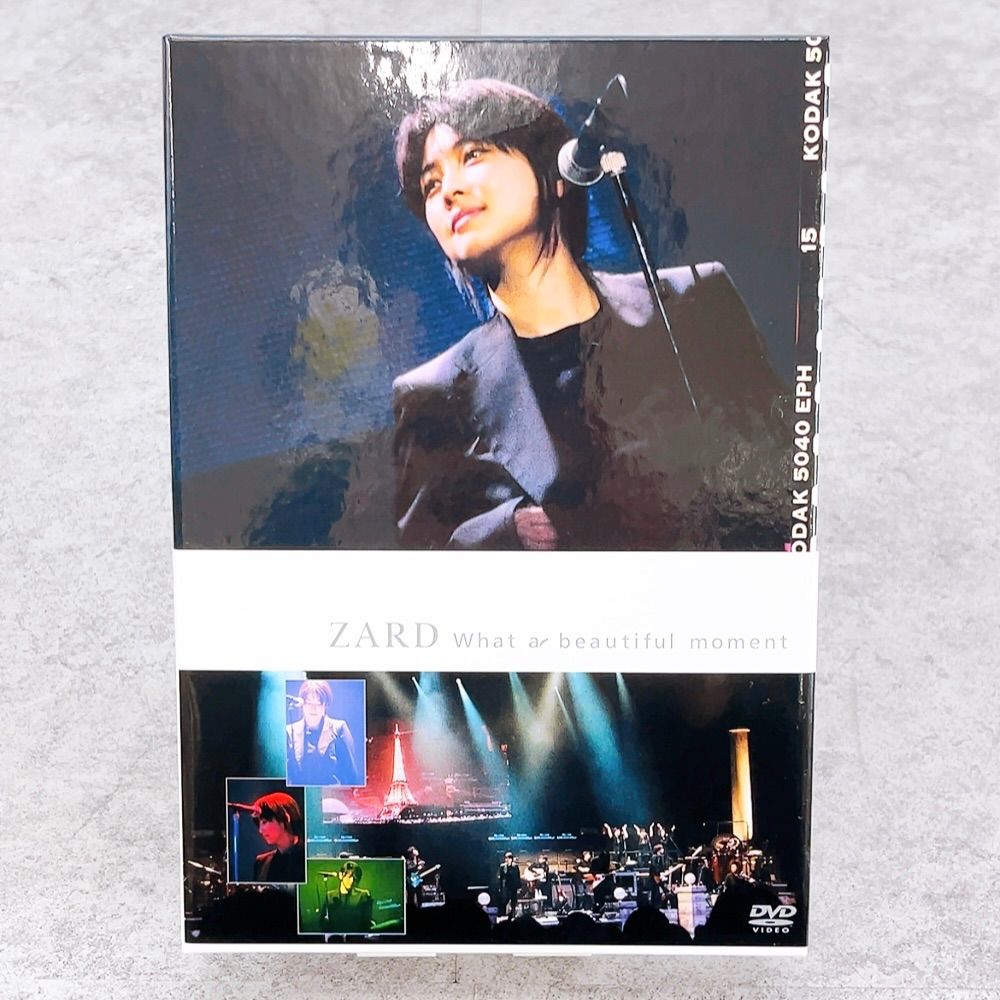 H-624 ZARD What a beautiful moment DVD 2枚組 初回盤 ライブ映像