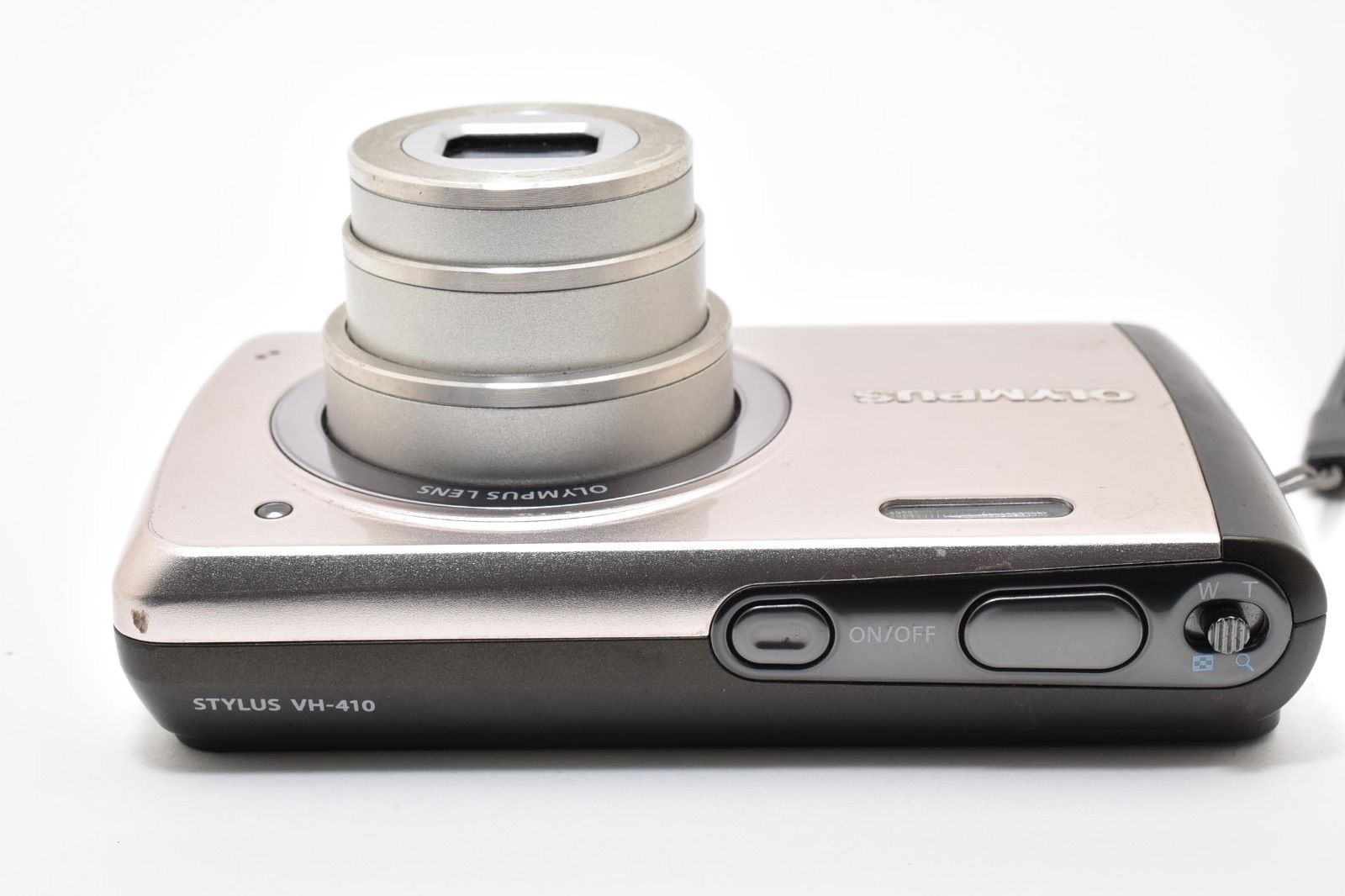 オリンパス OLYMPUS STYLUS VH-410 シルバー コンパクトデジタルカメラ