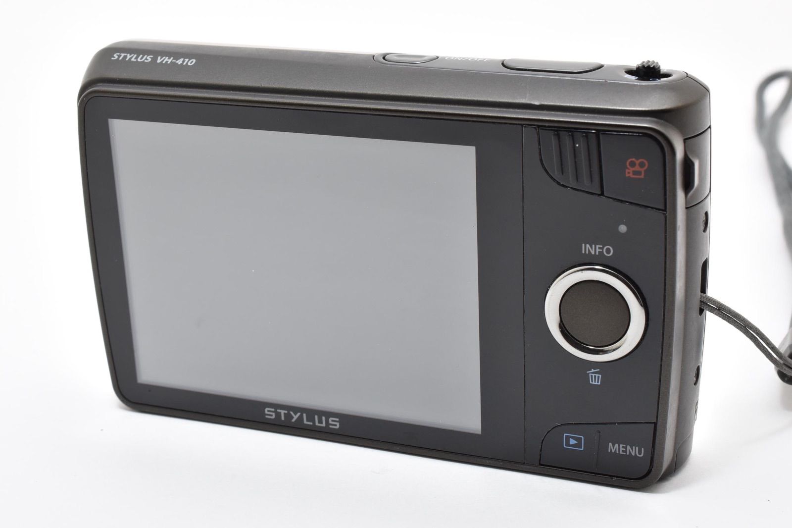 オリンパス OLYMPUS STYLUS VH-410 シルバー コンパクトデジタルカメラ