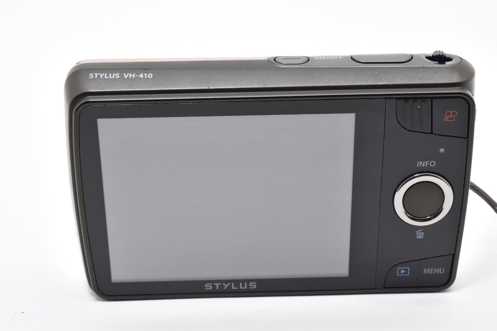 オリンパス OLYMPUS STYLUS VH-410 シルバー コンパクトデジタルカメラ