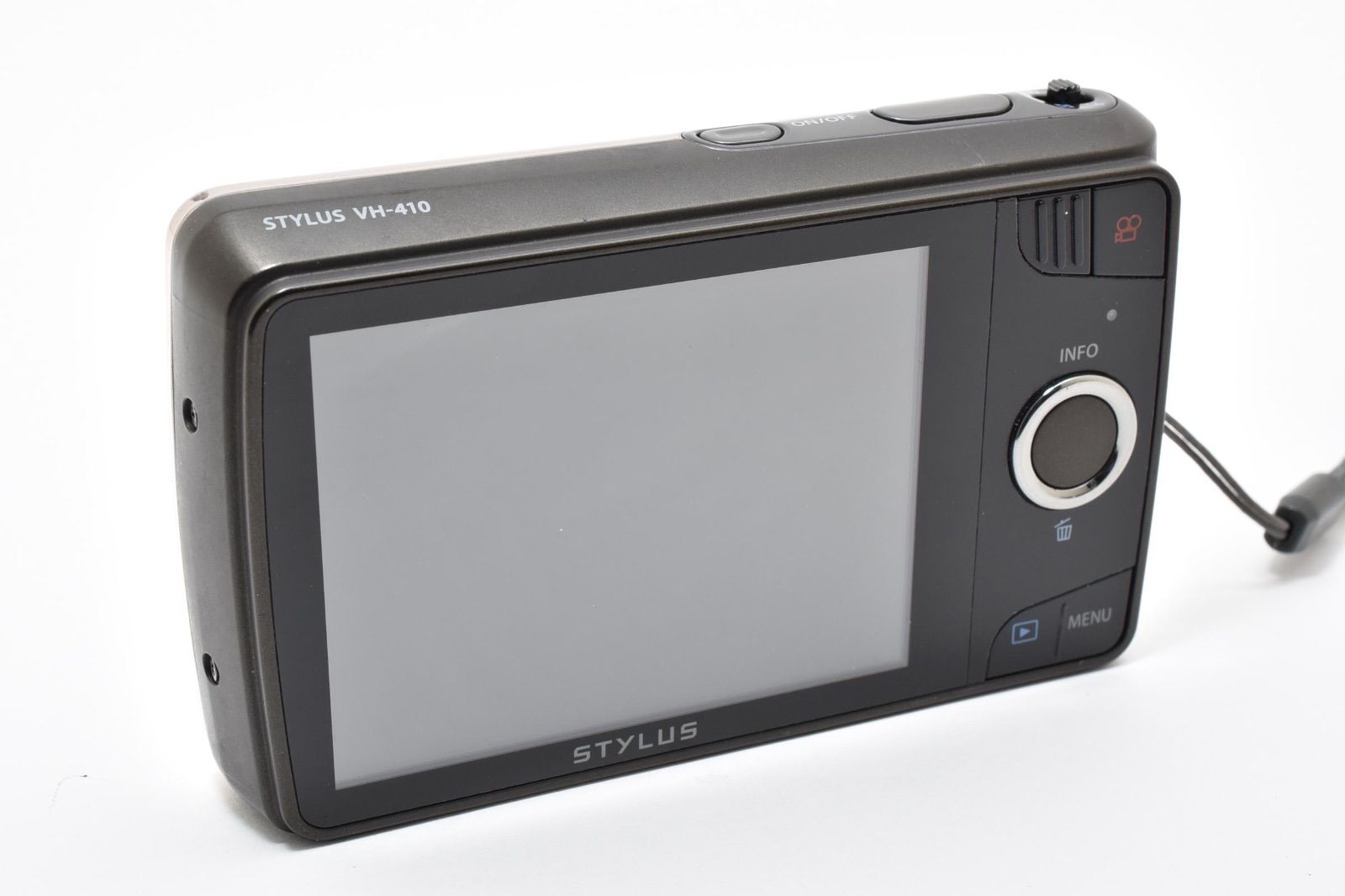 オリンパス OLYMPUS STYLUS VH-410 シルバー コンパクトデジタルカメラ