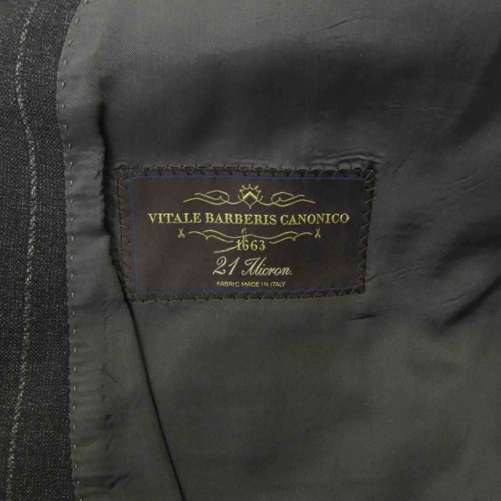 ヒルトン HILTON カノニコ生地 スーツ セットアップ ジャケット パンツ