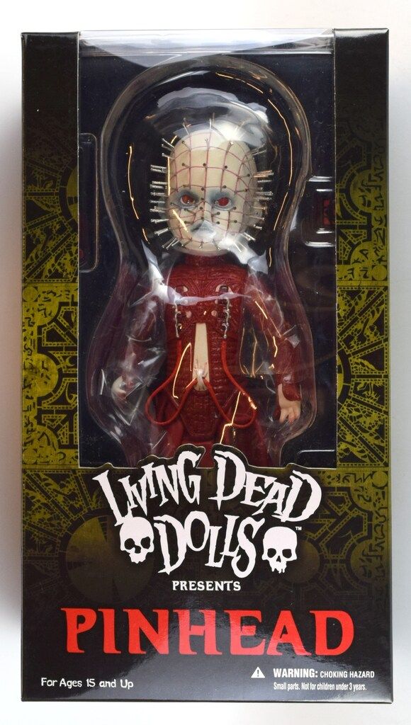 メズコ リビングデッドドールズ ヘルレイザー3 ピンヘッド レッド
