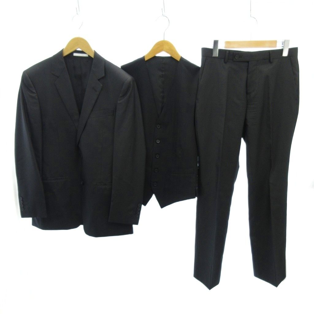 カルバンクライン CALVIN KLEIN 美品 3ピース スーツ カルバンクライン CALVIN KLEIN 美品 3ピース スーツ
