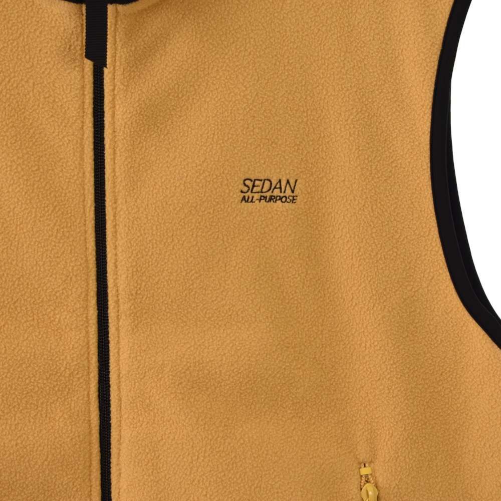 セダンオールパーパス SEDAN ALL-PURPOSE 24AW Fleece Full Zip Vest