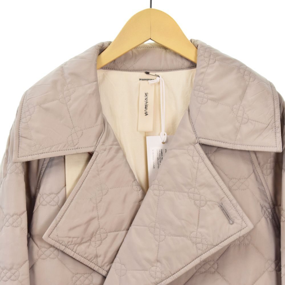 シンヤコズカ SHINYA KOZUKA 24AW TRENCH WITH KAPOK KNOT