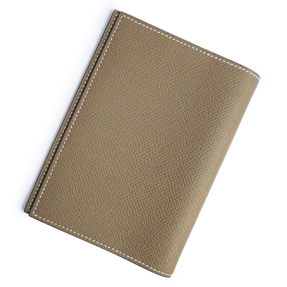 HERMES エルメス　アジェンダジップ　エトゥープ　（手帳カバー）　箱付き HERMES エルメス アジェンダジップ エトゥープ （手帳カバー） 箱付き