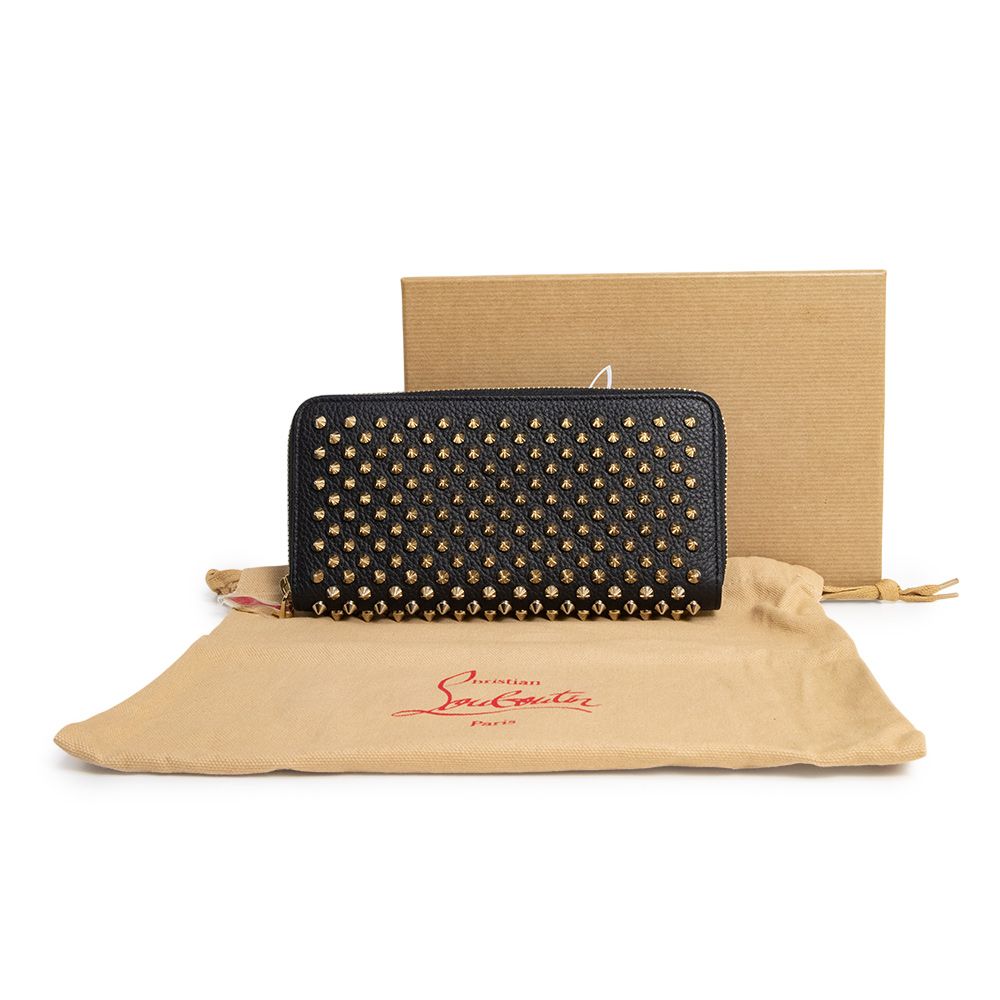 クリスチャン ルブタン パネトーネ スパイクスタッズ レザー ラウンド 長財布 クリスチャンルブタン 1185059 パネトーネ PANETTONE スパイクスタッズ