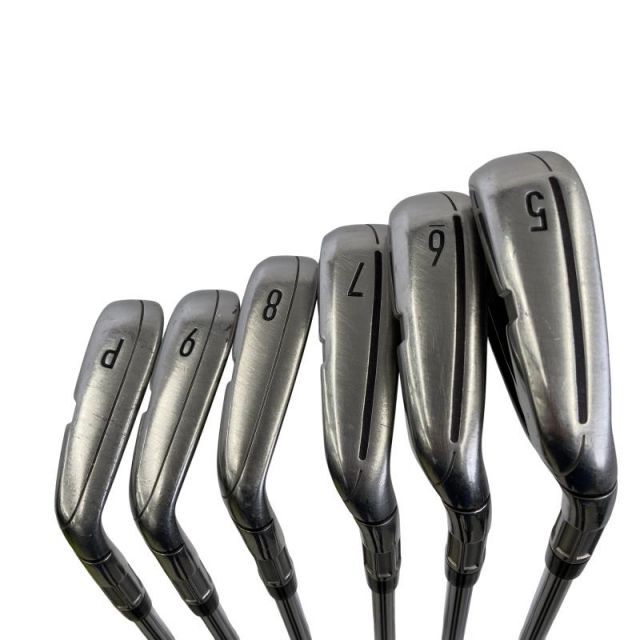 中古】 テーラーメイド M4 6S アイアンセット IR RE-AX 90 STEEL JAPAN