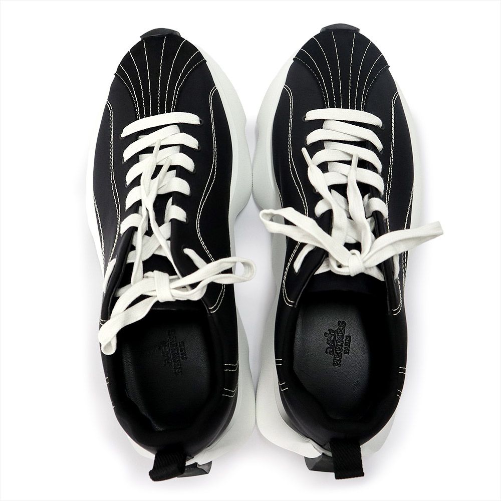 エルメス アンヴォル キャンバス スウェード ノワール ブラック