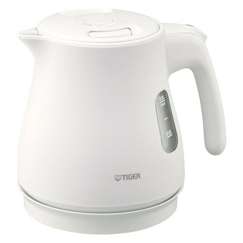 【お取り寄せギフト26R】タイガー 蒸気レス電気ケトル800ml マットホワイト PCV-A080WM(B5)