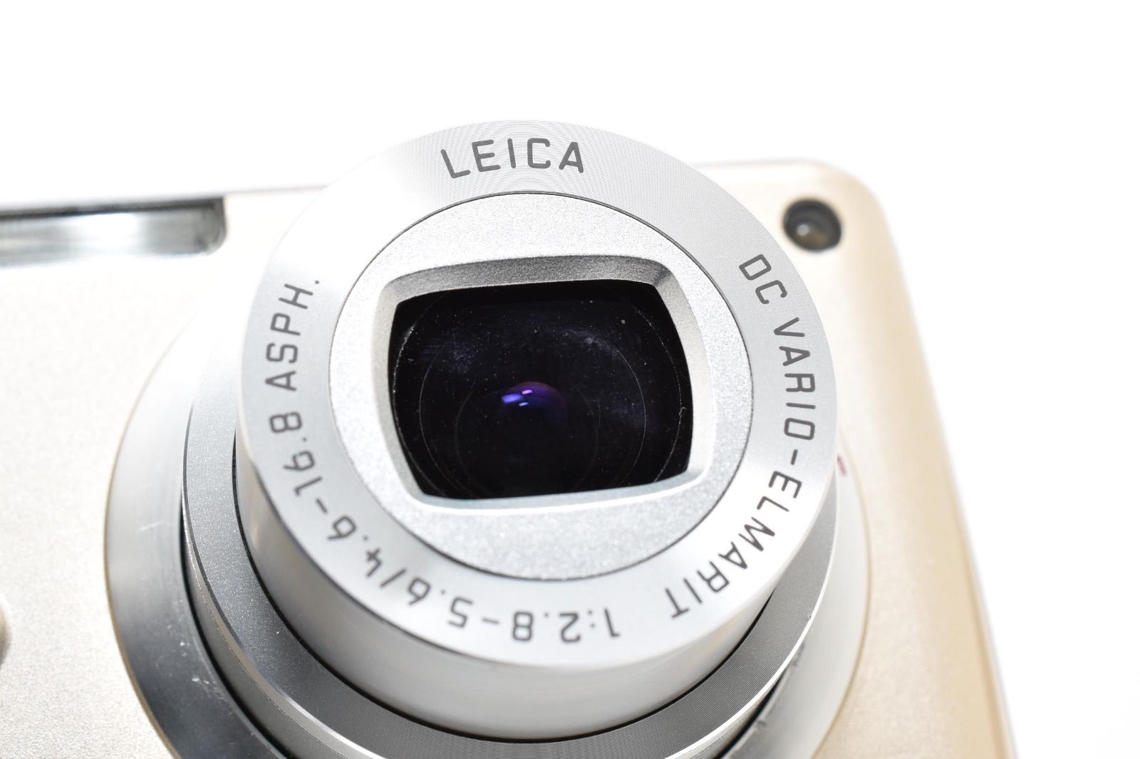 美品】パナソニック Panasonic LUMIX DMC-FX07 グロスゴールド 【公式