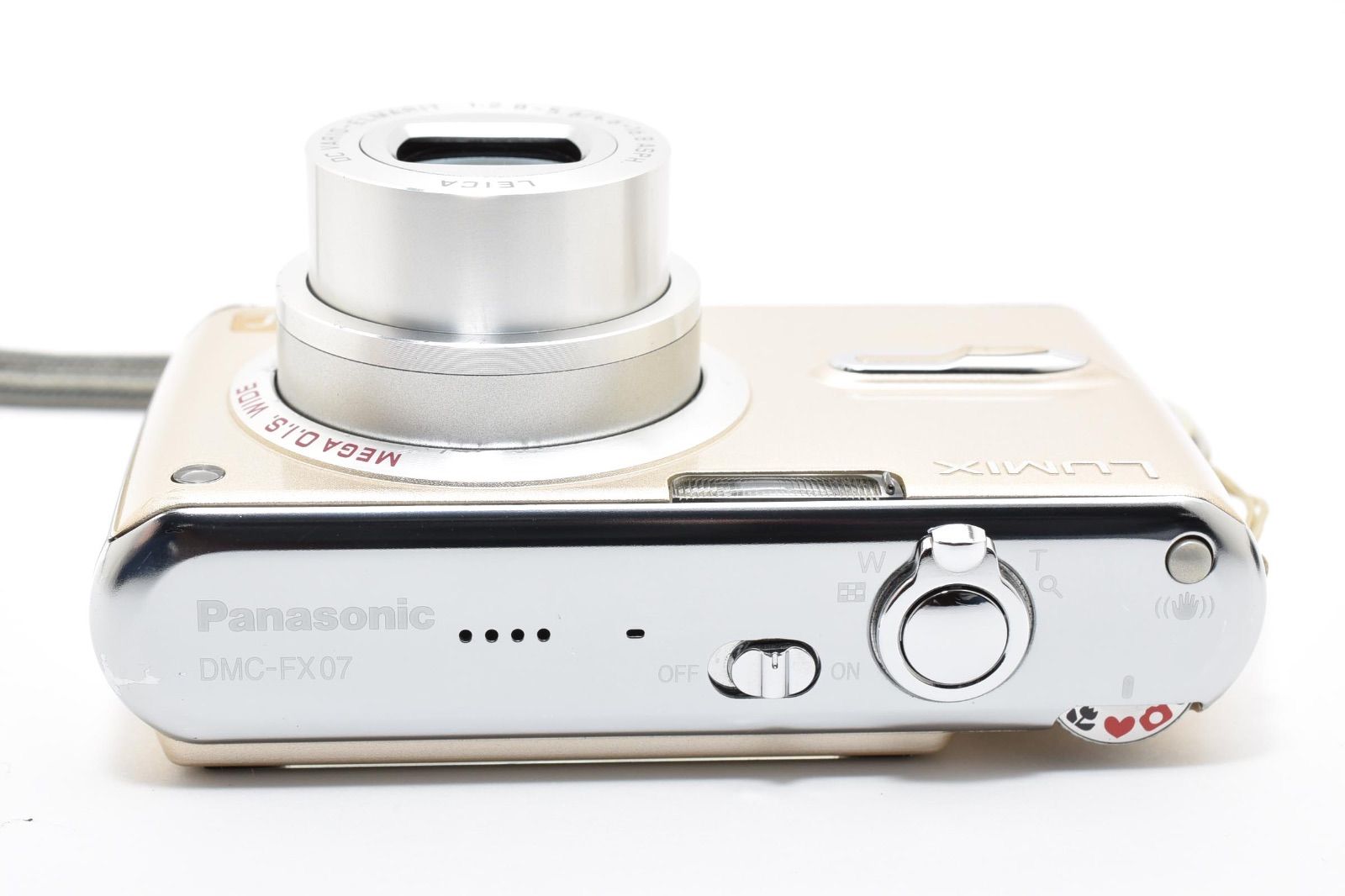 美品】パナソニック Panasonic LUMIX DMC-FX07 グロスゴールド - メルカリ