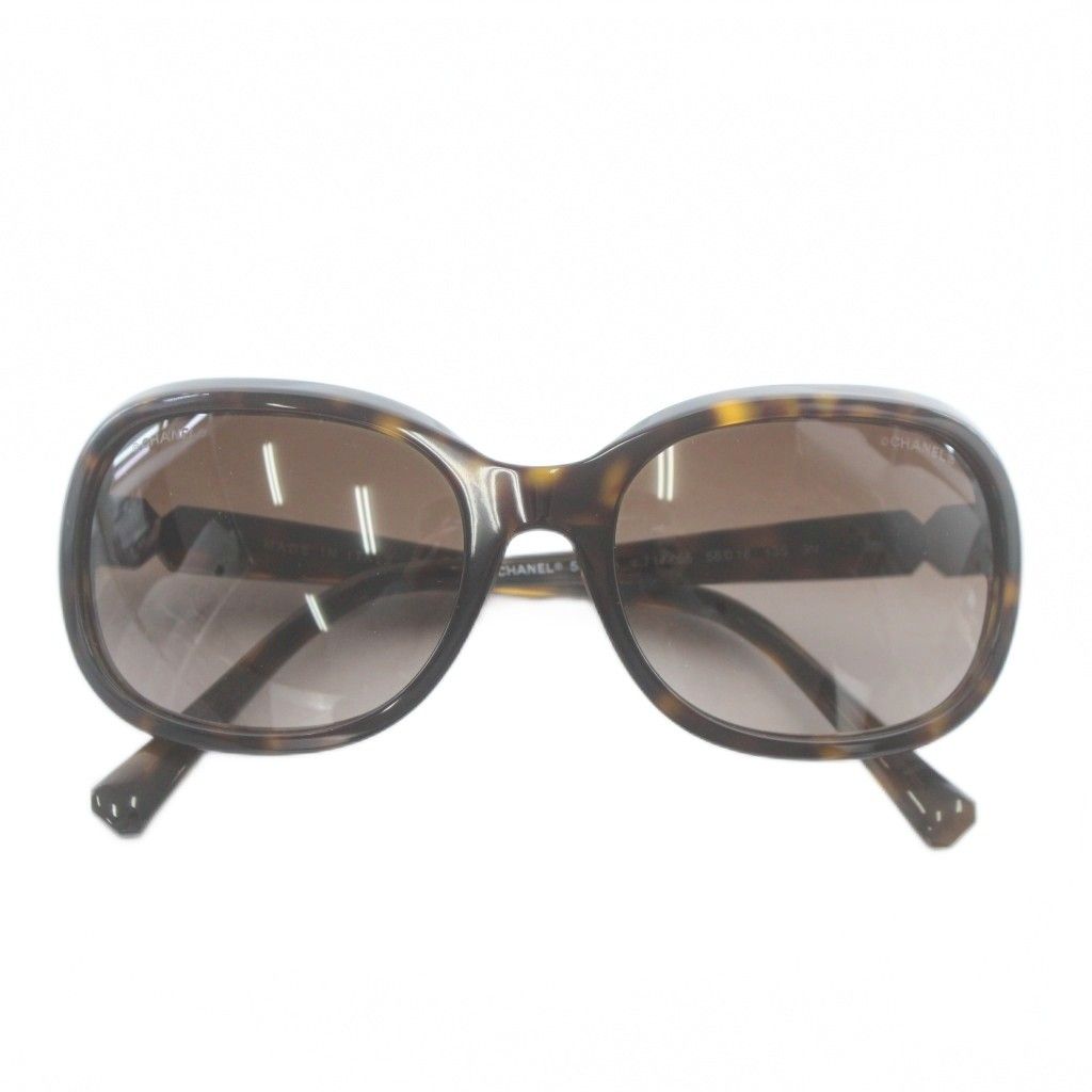 シャネル CHANEL 眼鏡 サングラス セルフレーム グラデーション べっ甲