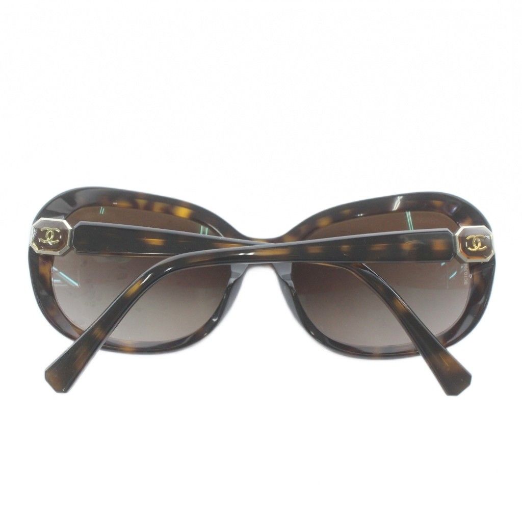 シャネル CHANEL 眼鏡 サングラス セルフレーム グラデーション べっ甲