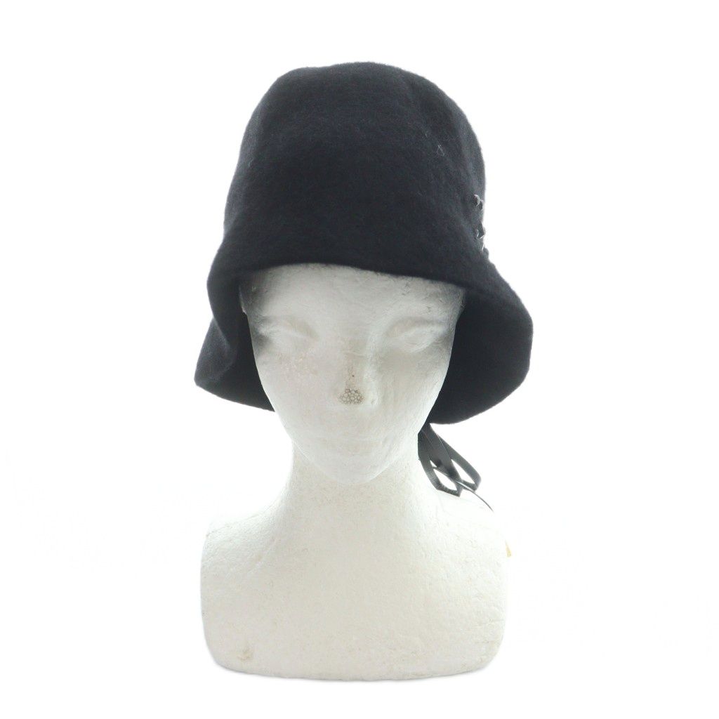 ENTWURFEIN EE06-329-09 BARA HAT BLACK FREE タグ付き バケットハット