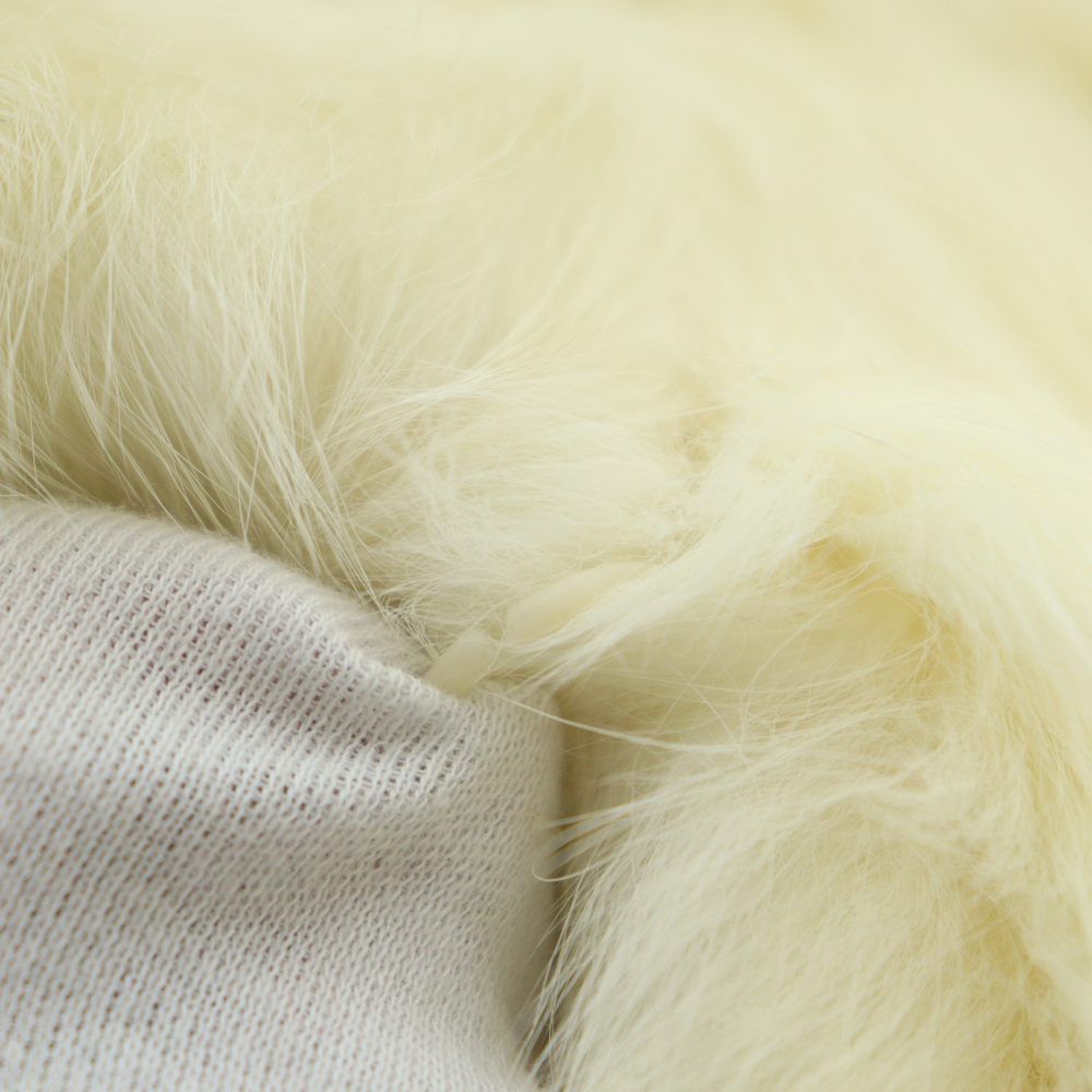 ノーブランド品 ファーコート ミドル ハーフ アウター フォックス 毛皮