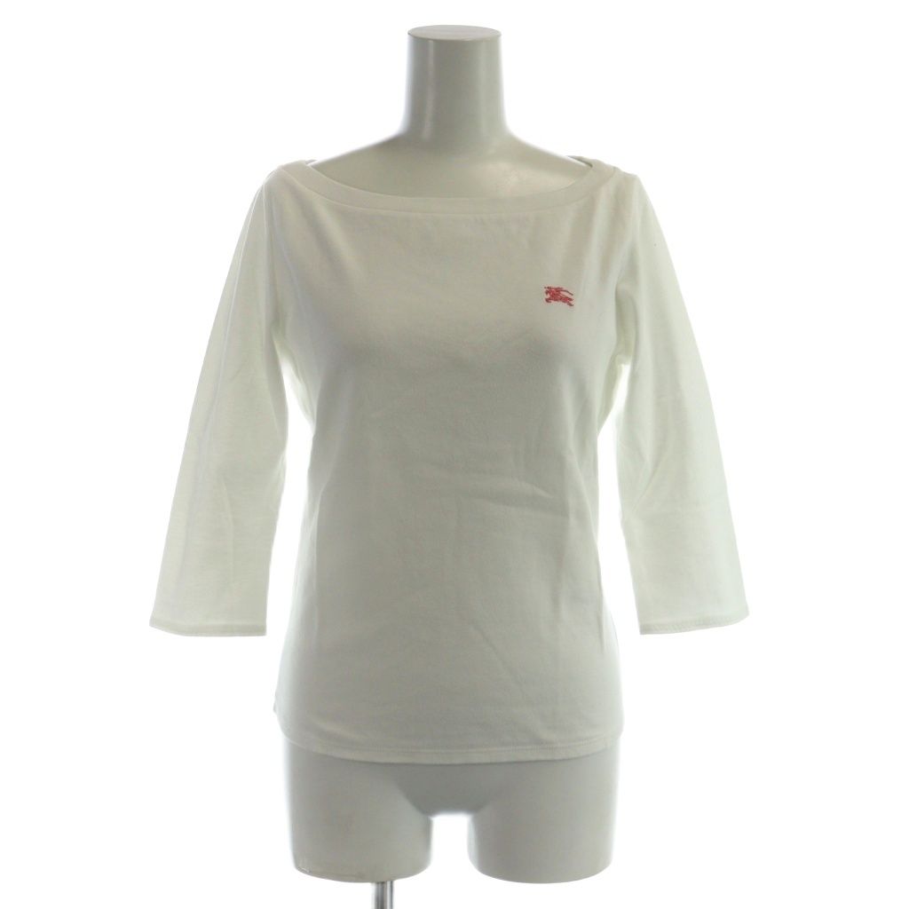 バーバリーブルーレーベル BURBERRY BLUE LABEL カットソー 38 白