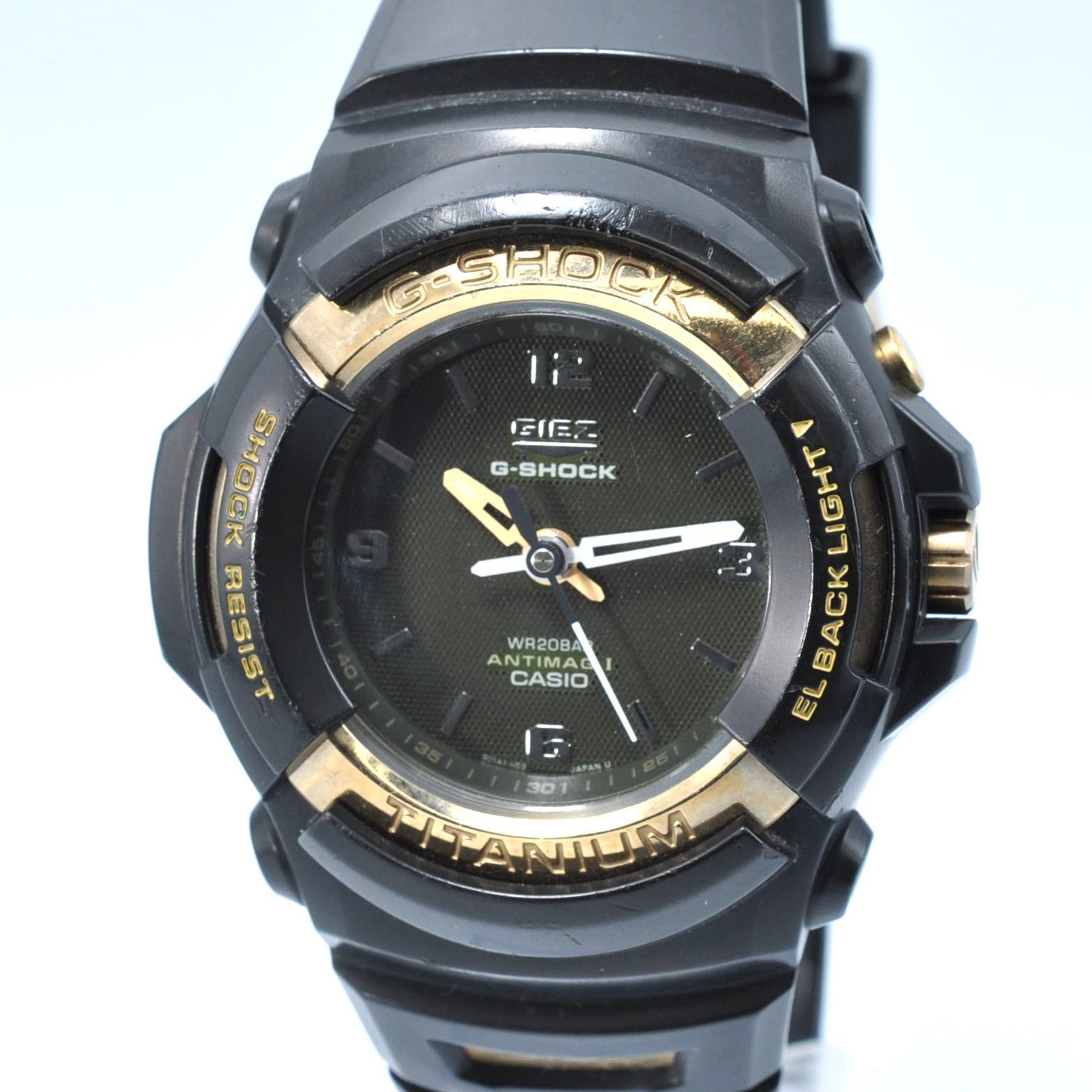 CASIO カシオ G-SHOCK GIEZ GS-500 TITANIUM チタン Quartz クォーツ 