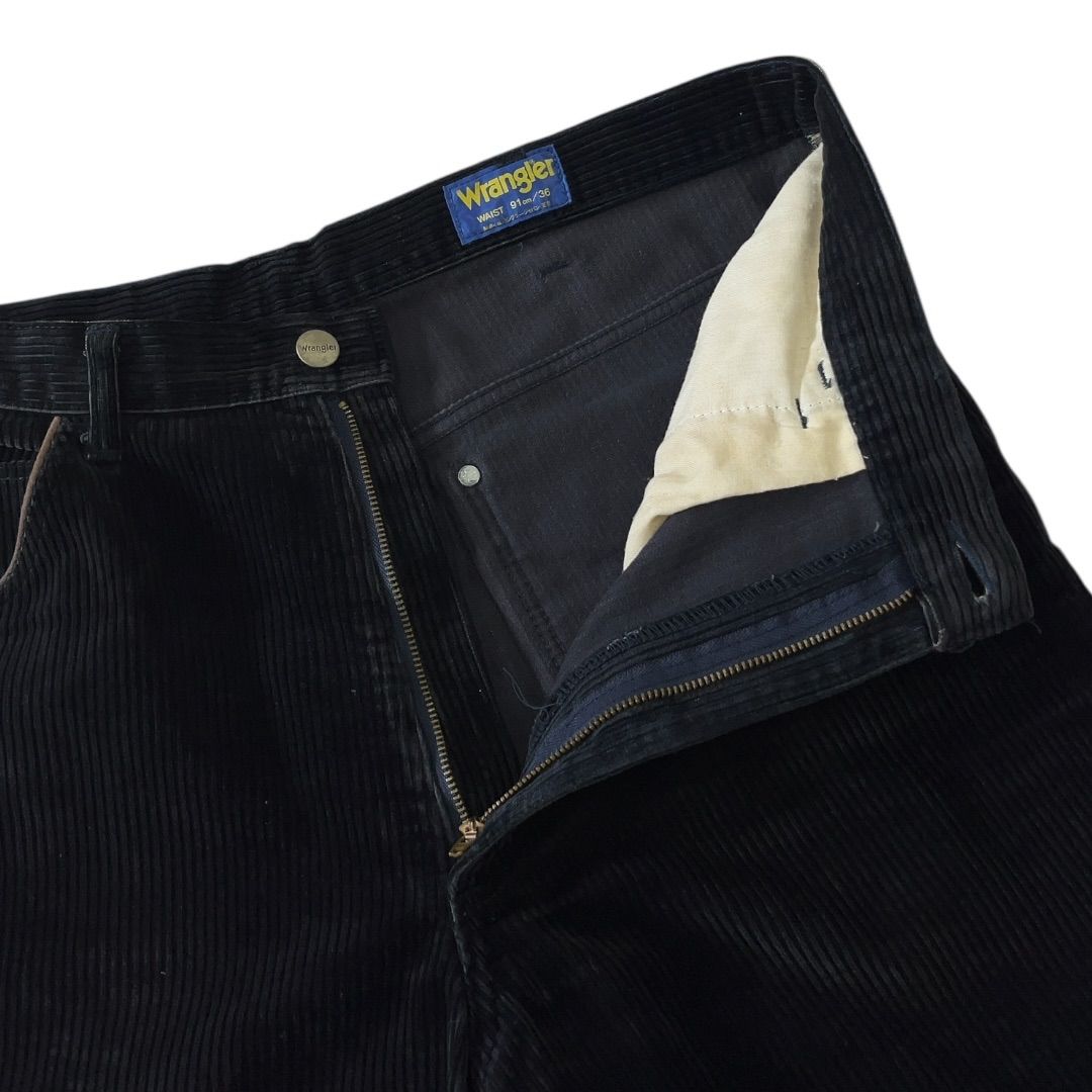 80s～90s Wrangler ラングラー コーデュロイパンツ 太畝 ストレート