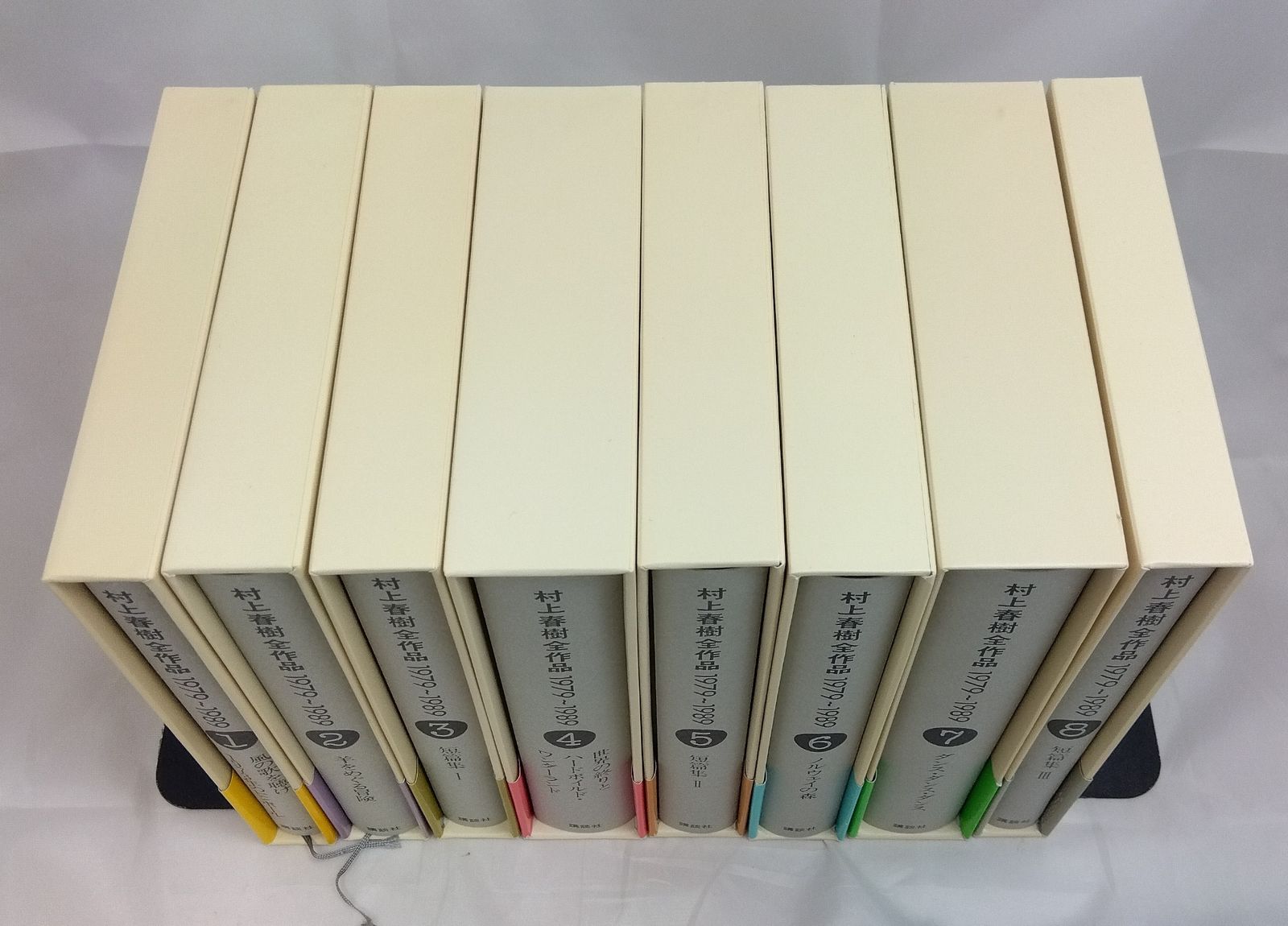美品】 村上春樹全作品 1979-1989 全8巻セット 講談社 - メルカリ