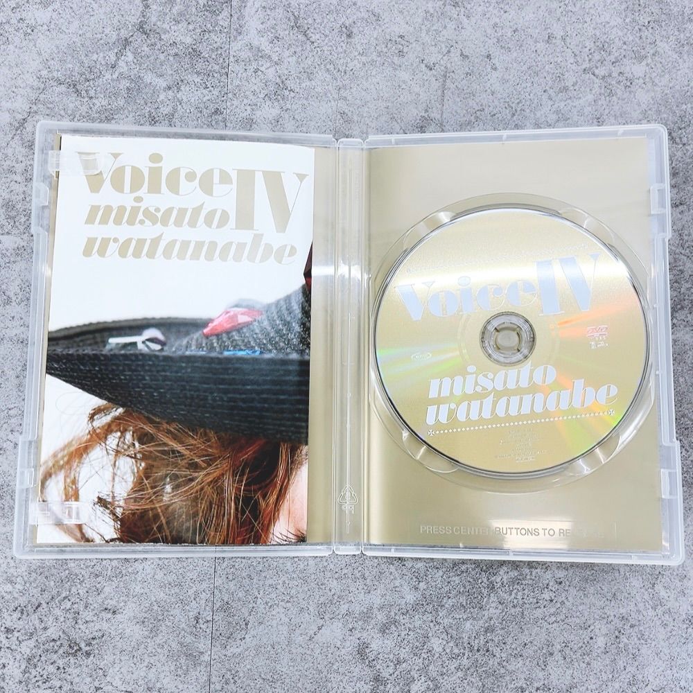 H-625 渡辺美里 Voice IV DVD ビデオ 作品 ミュージックDVD 動作確認