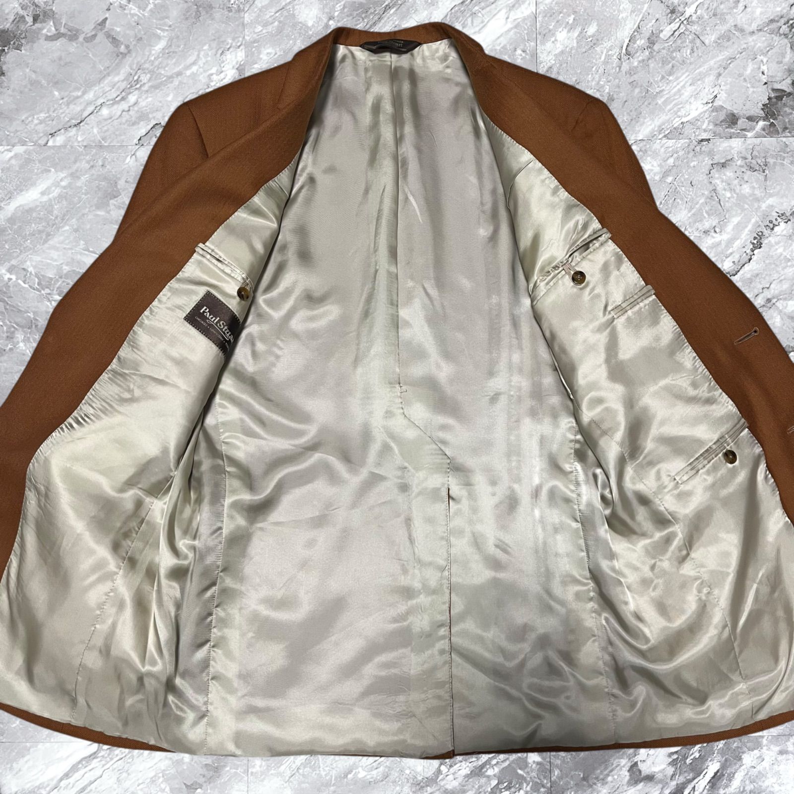 Paul Stuart ポールスチュアート テーラードジャケット カシミヤ100