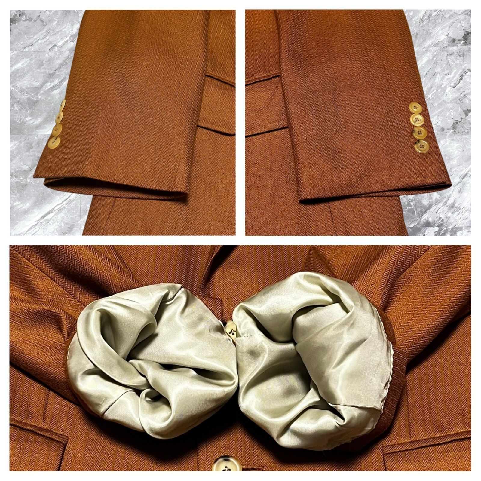 Paul Stuart ポールスチュアート テーラードジャケット カシミヤ100