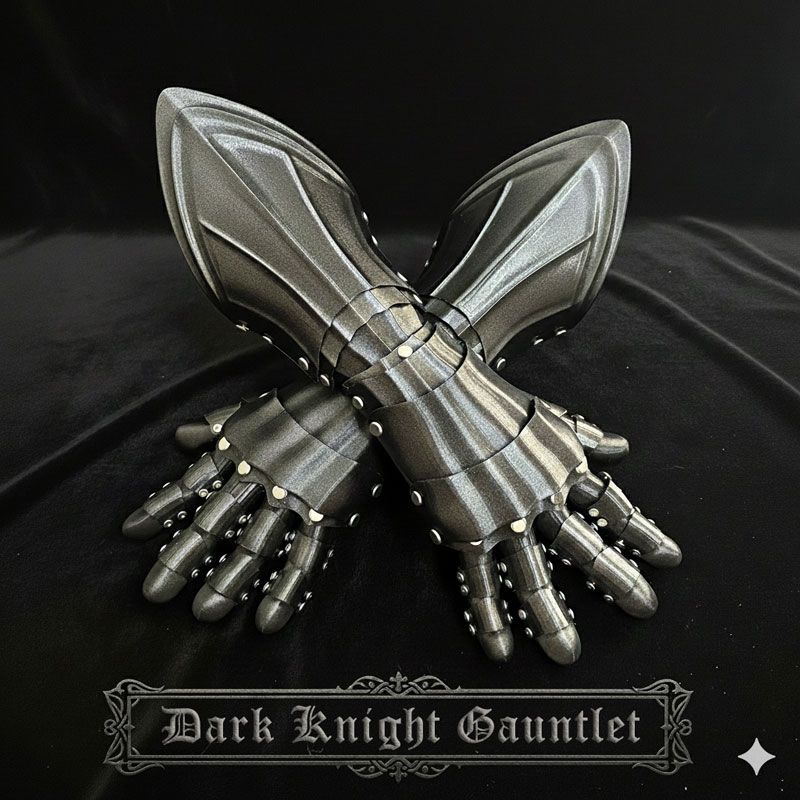 甲冑 手甲 ガントレット 中世 騎士 プレートアーマー 西洋 武具 コスプレ 小手 樹脂 グローブ 防具 腕輪 ロンバルディア 15世紀 16世紀 鎧 ダーク騎士 レプリカ プロップ 演劇 舞台 小道具 LARP 衣装 撮影用