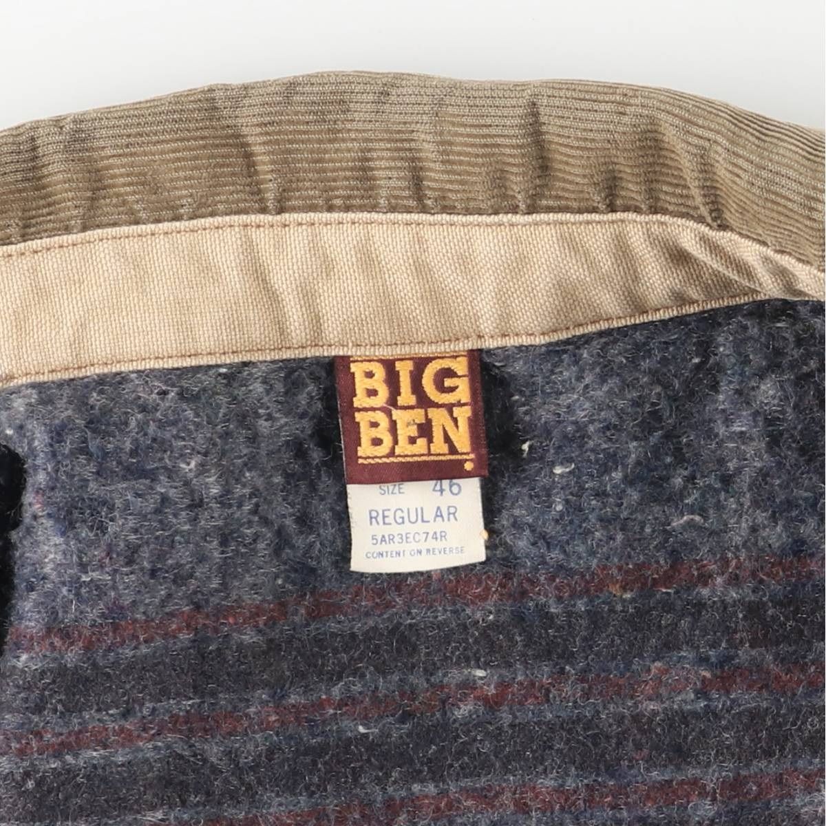 古着 80年代 ビッグベン BIGBEN ミシガンチョアコートタイプ ダック