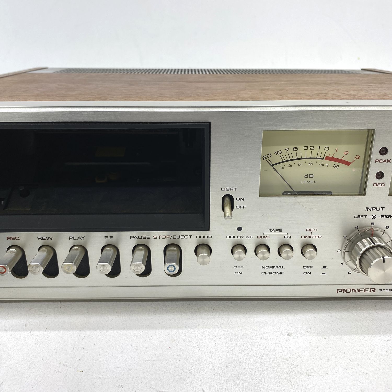 ☆加古川物流】【ジャンク品】Pioneer '70年代レトロカセットデッキ CT