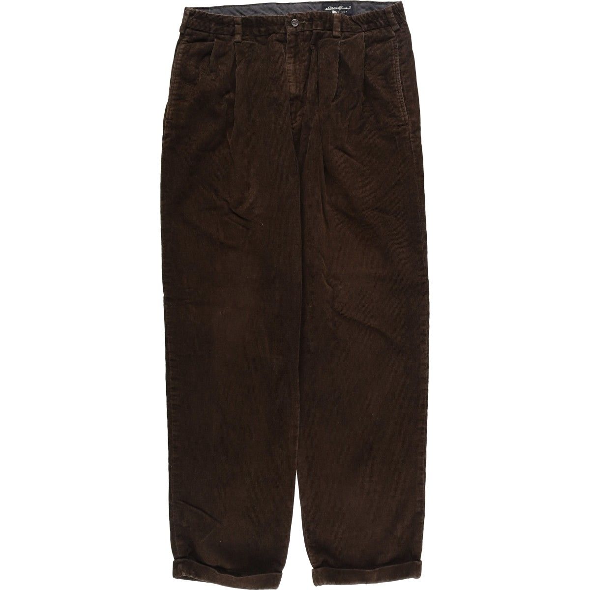 古着 エディーバウアー Eddie Bauer 太畝 ツータック コーデュロイ