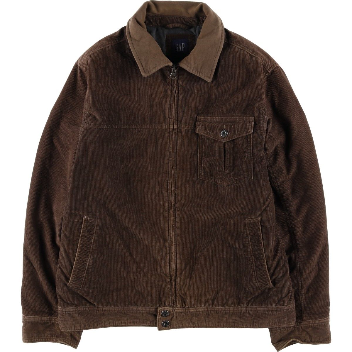 古着 00年代 ギャップ GAP 中綿入り コーデュロイジャケット メンズL 
