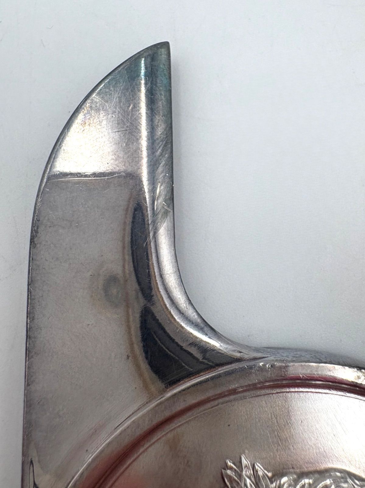 Christofle クリストフル 皇帝ナポレオン肖像画銀貨 ペーパーナイフ