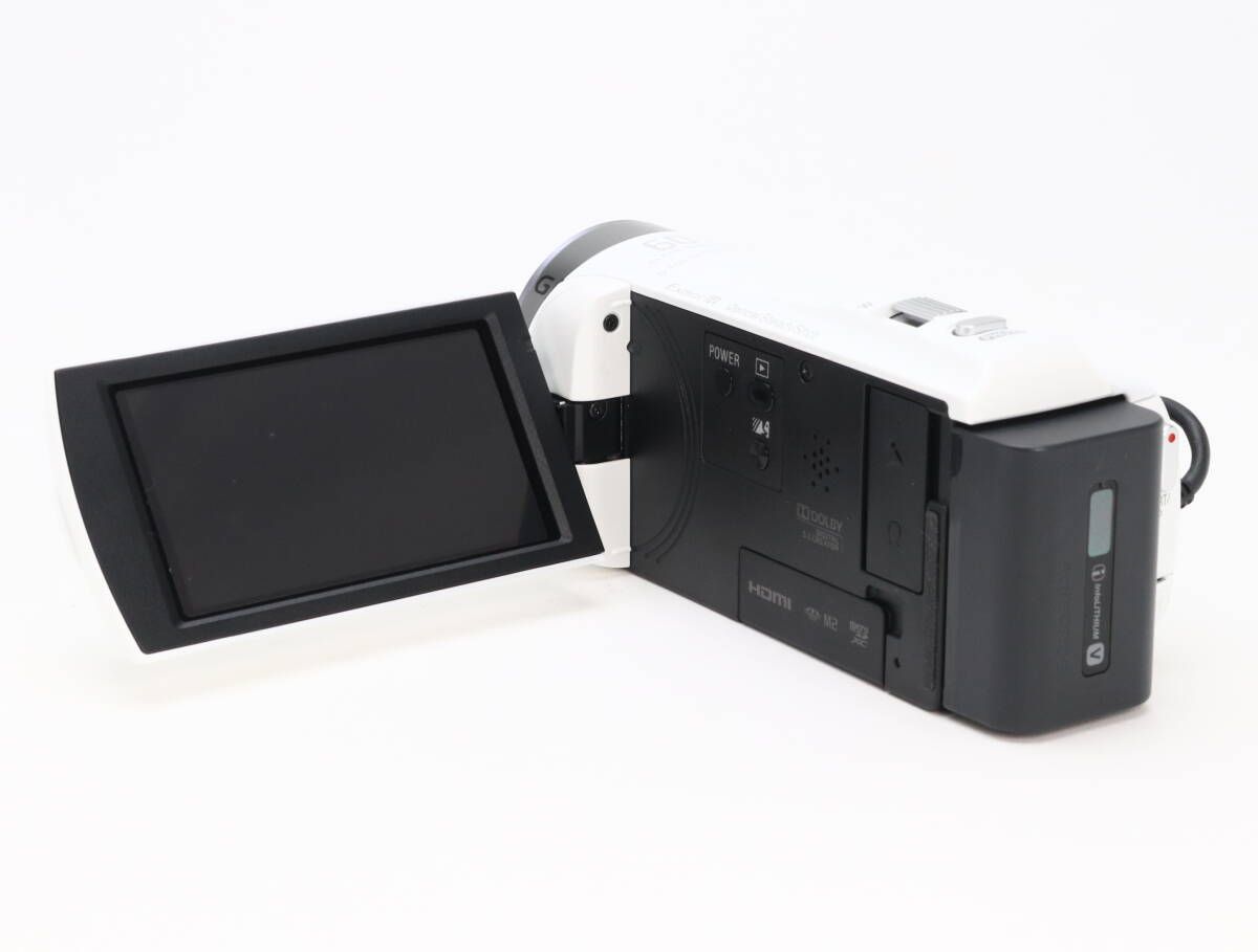 A+ (美品) SONY ソニー HANDYCAM HDR-CX420 ホワイト 初期不良返品対応