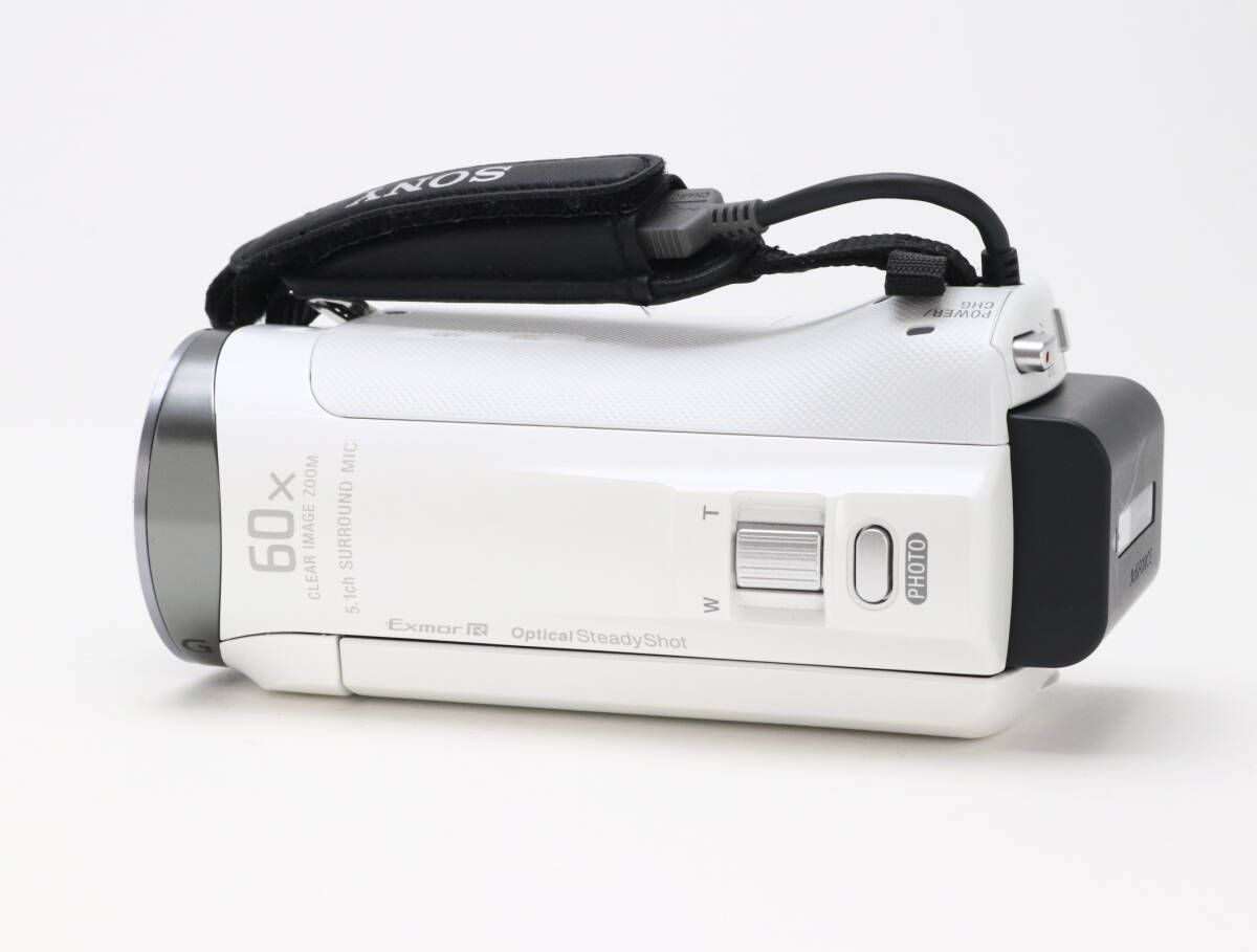 A+ (美品) SONY ソニー HANDYCAM HDR-CX420 ホワイト 初期不良返品対応